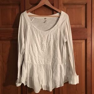 LS Free People Peplum top